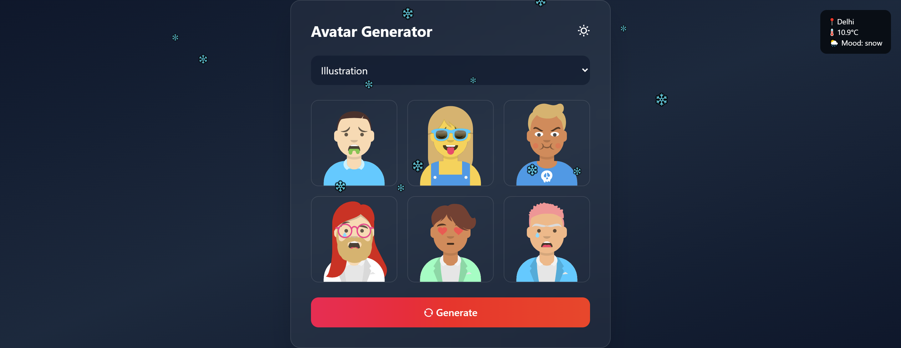 Avatar Generator
